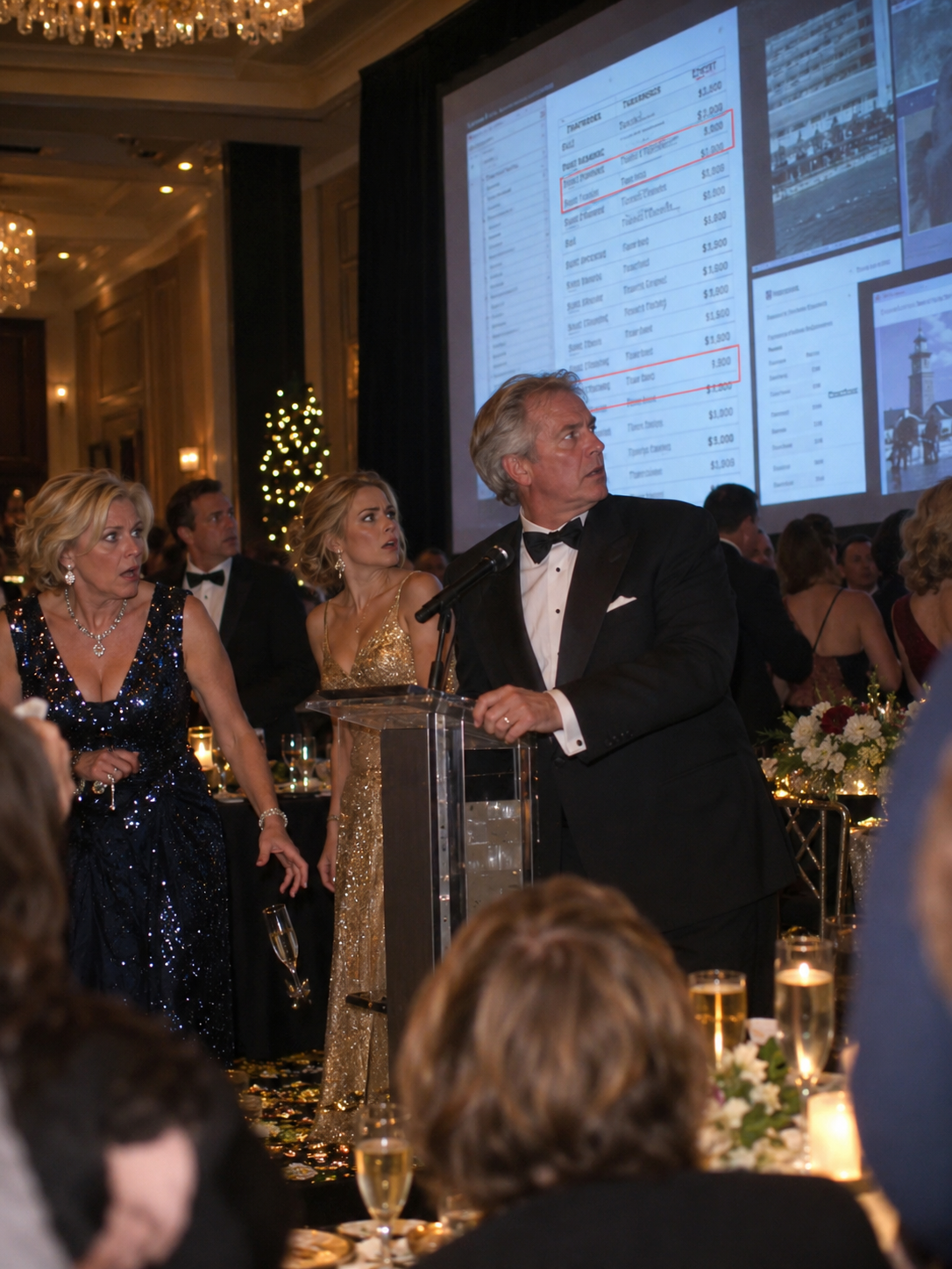 “Do not come, you’ll ruin the mood,” my father texted before our company’s New Year’s Eve gala.