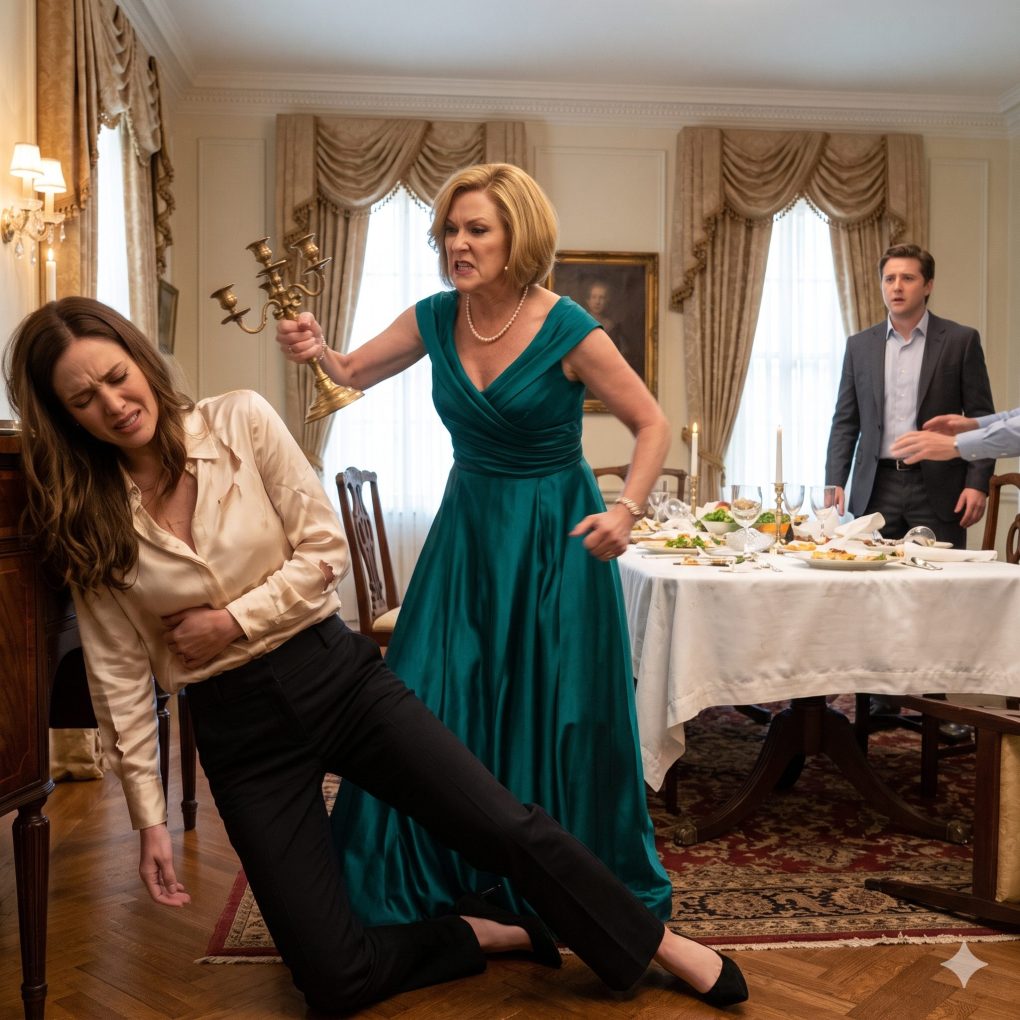 My Arrogant Father-in-Law Publicly Humiliated My Working-Class Parents as Poor Trash at the Dinner Table. When I Defended Them, My Mother-in-Law Viciously Fractured My Rib. I Walked Out, Dialed One Final Number, and Twenty Minutes Later, Everything Changed Forever.