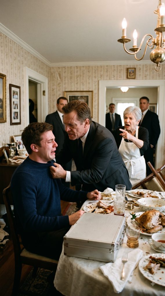 Thanksgiving took a terrifying turn when I realized we forgot Grandma, only to find her surrounded by armed men in her living room.