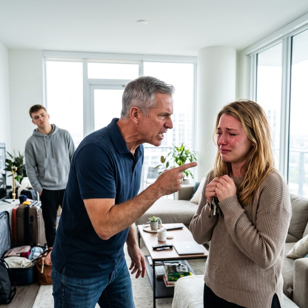 My dad showed up at my new condo announcing my brother was moving in, but when I refused, he pulled out a forged title claiming I didn’t own the place.