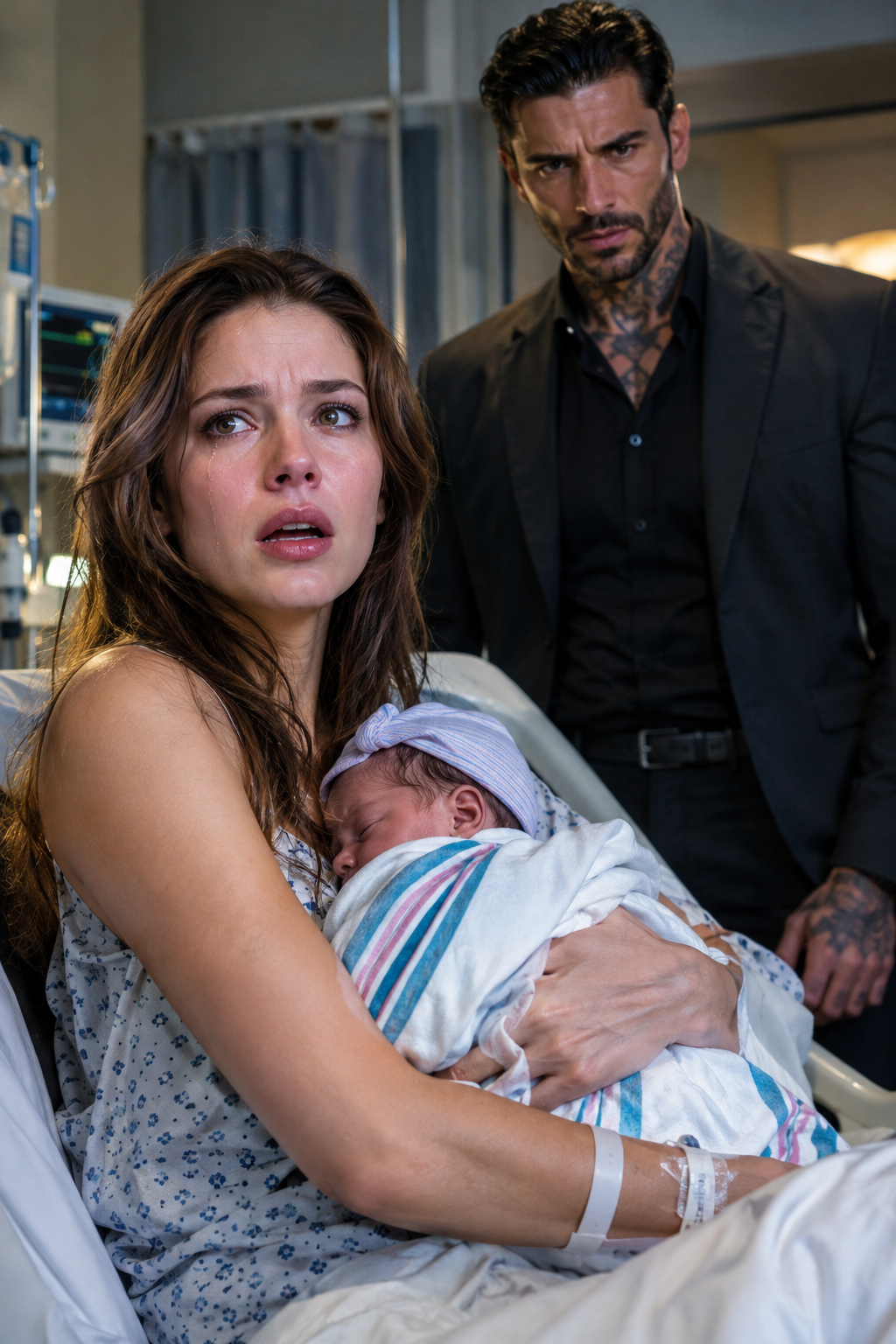 FOR 9 MONTHS, SHE KEPT HIS BABY A SECRET — UNTIL THE MAFIA BOSS SHOWED UP AT THE BIRTH…