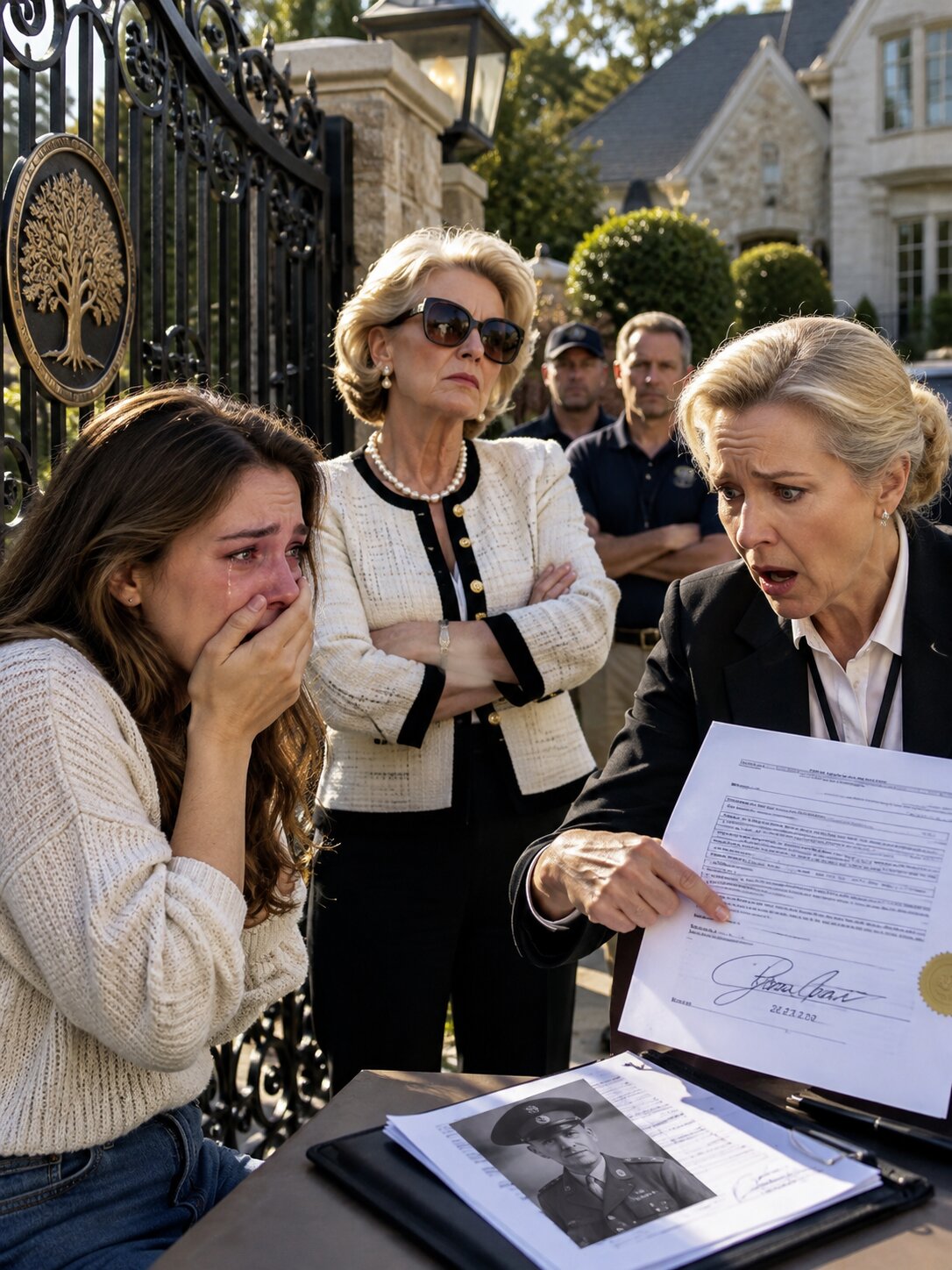 The HOA President Ordered Me To Tear Down My Grandfather’s Gate—Then The County Clerk Found A Signature Dated Two Years After His Death – Life Story