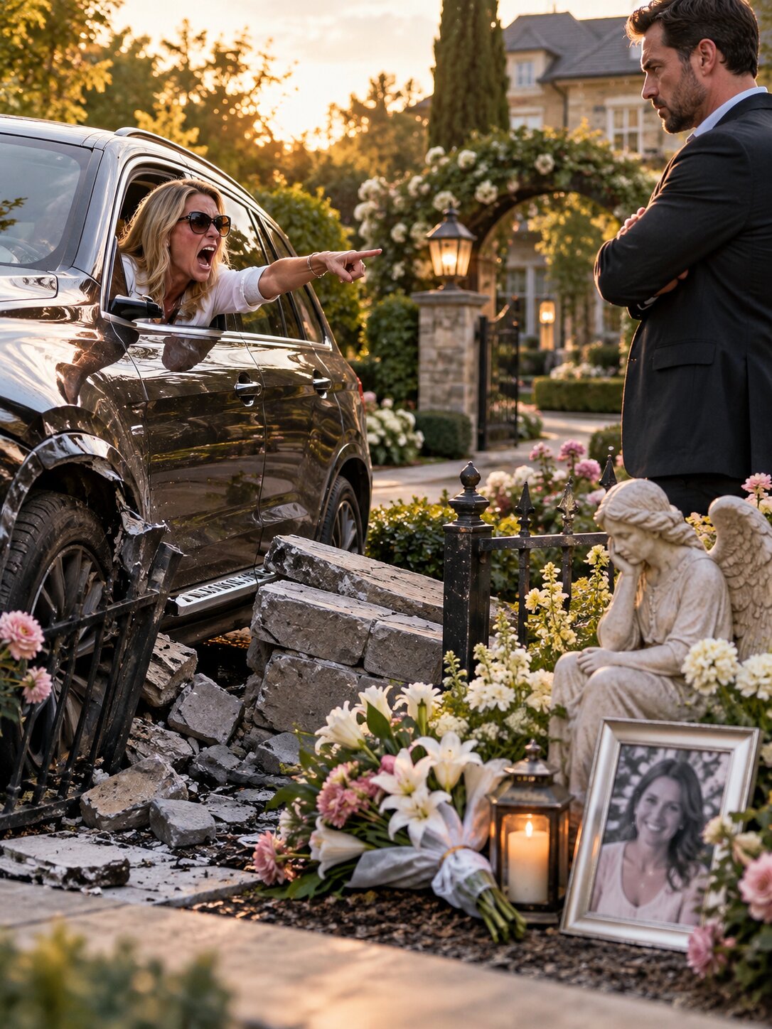 She Drove Through My Dead Wife’s Memorial Garden for 47 Mornings—On the 48th, She Met the One Thing I’d Stopped Asking Permission to Build – Life Story