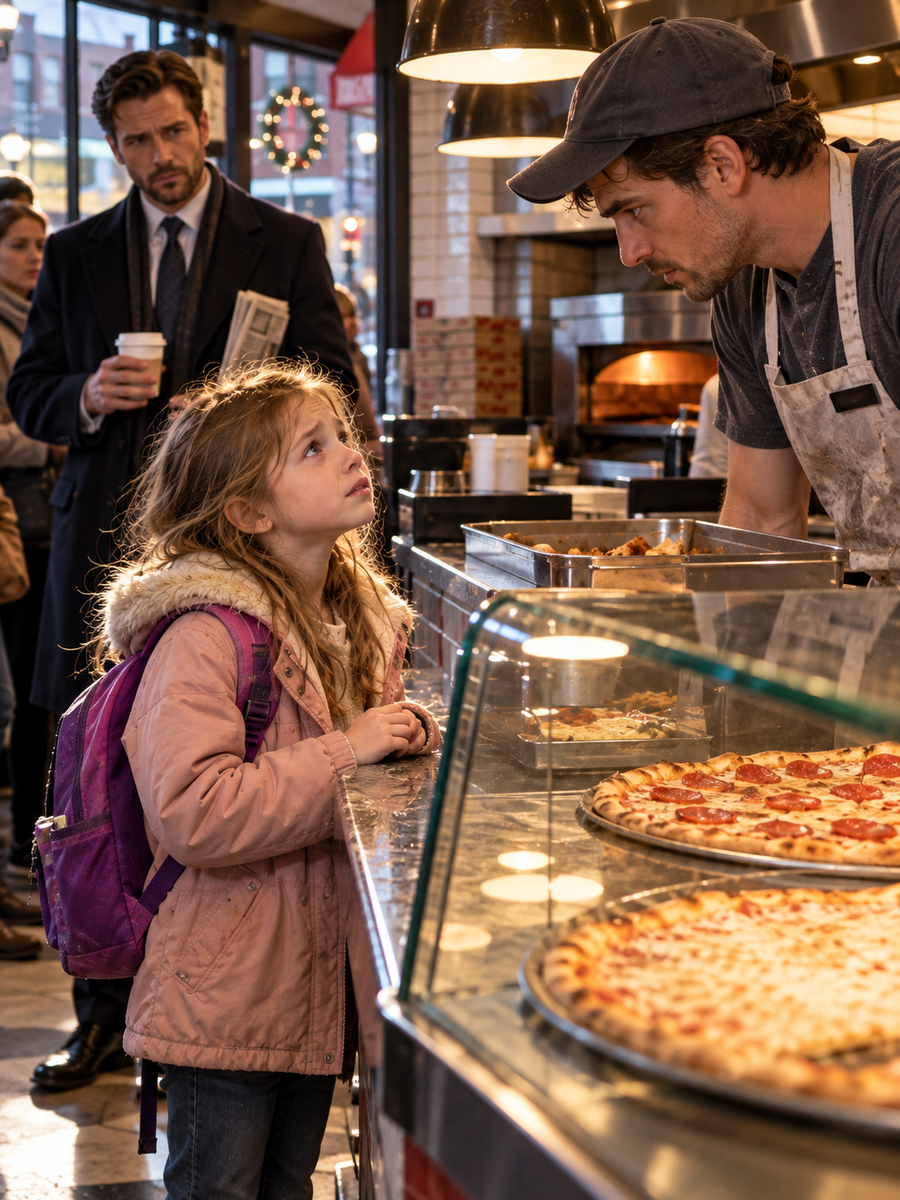 A SIX-YEAR-OLD GIRL ASKED FOR YESTERDAY’S PIZZA AT A BILLIONAIRE’S RESTAURANT—THEN HE FOLLOWED HER HOME AND DISCOVERED THE PROMISE HER MOTHER HAD KEPT FOR FIFTEEN YEARS – Life Story