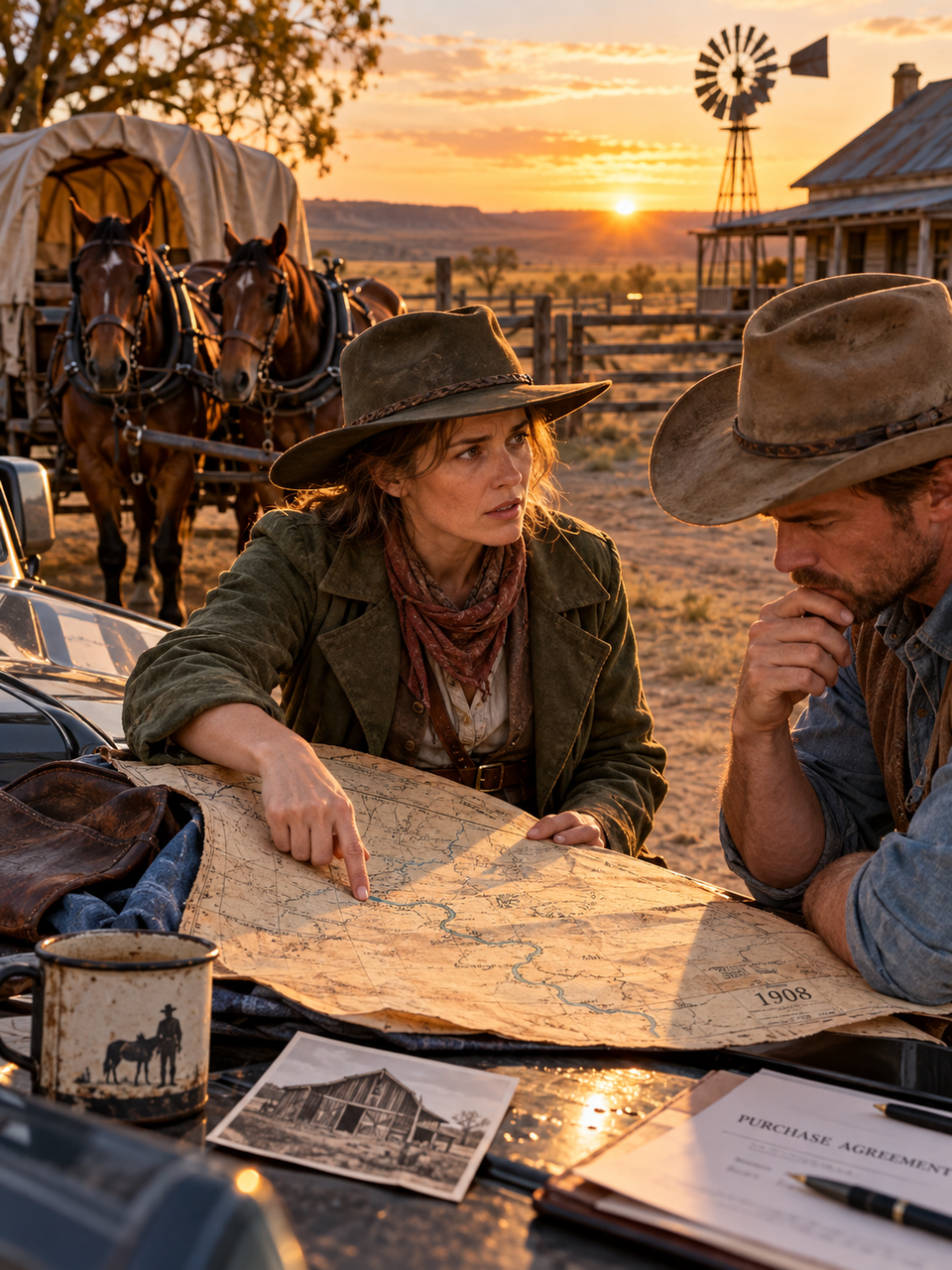 THE NIGHT BEFORE A BROKEN RANCHER SIGNED AWAY HIS LAND, A STRANGER ARRIVED WITH AN OLD MAP—AND A QUESTION THE MAN BUYING THE PROPERTY REFUSED TO ANSWER – Life Story