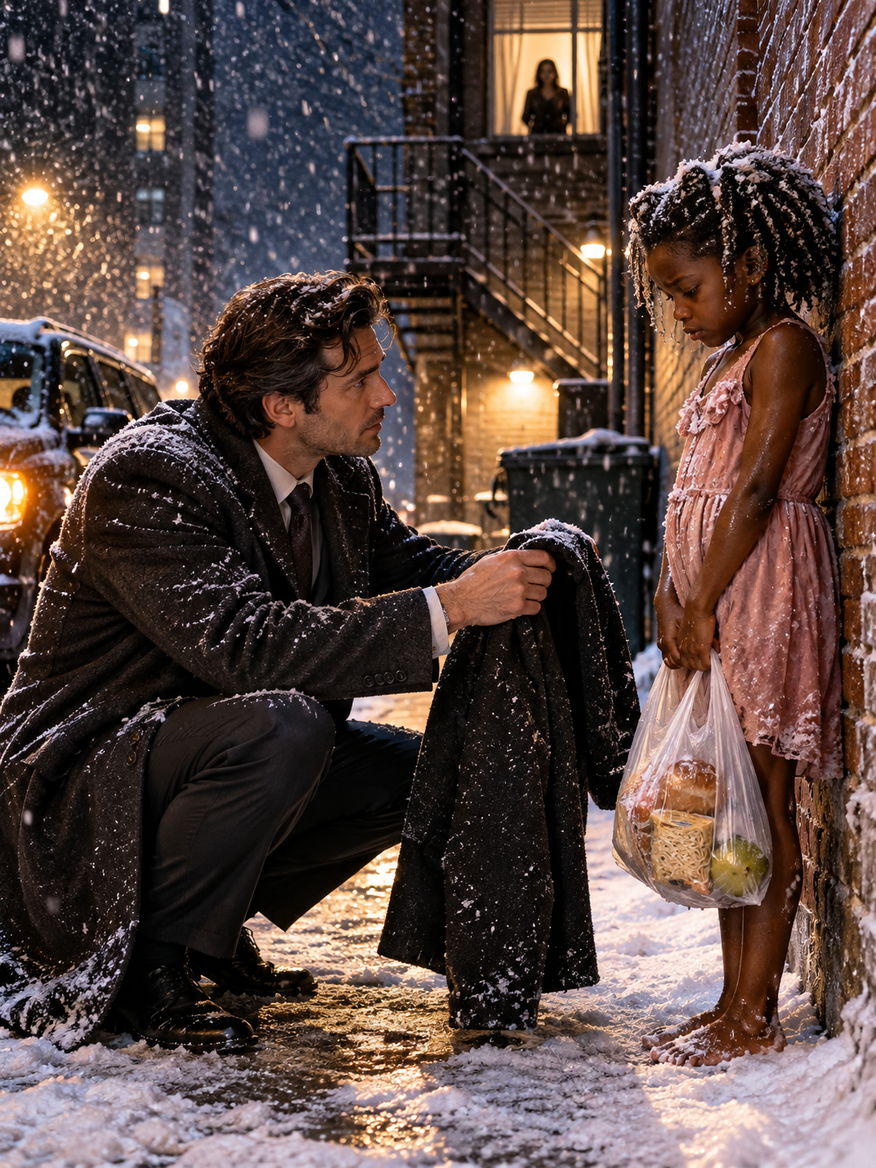 A MILLIONAIRE FOUND A BAREFOOT GIRL FACING A WALL IN A BLIZZARD, BUT WHEN HE TRIED TO HELP, HER AUNT MADE AN ACCUSATION THAT COULD DESTROY THEM BOTH – Life Story