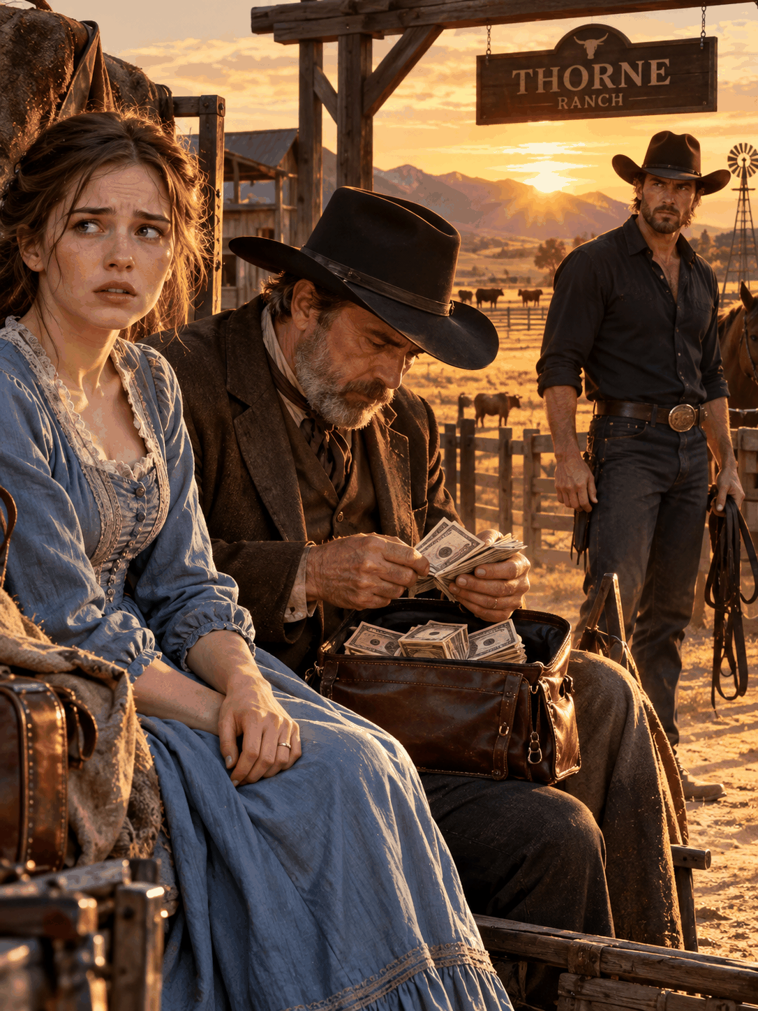 HER UNCLE SOLD HER INTO MARRIAGE WITH A WEALTHY RANCHER TO SAVE THEIR FARM—BUT A CHILD’S BOOTS AND A DEBT NOTICE REVEALED SOMEONE HAD LIED TO THEM BOTH – Life Story