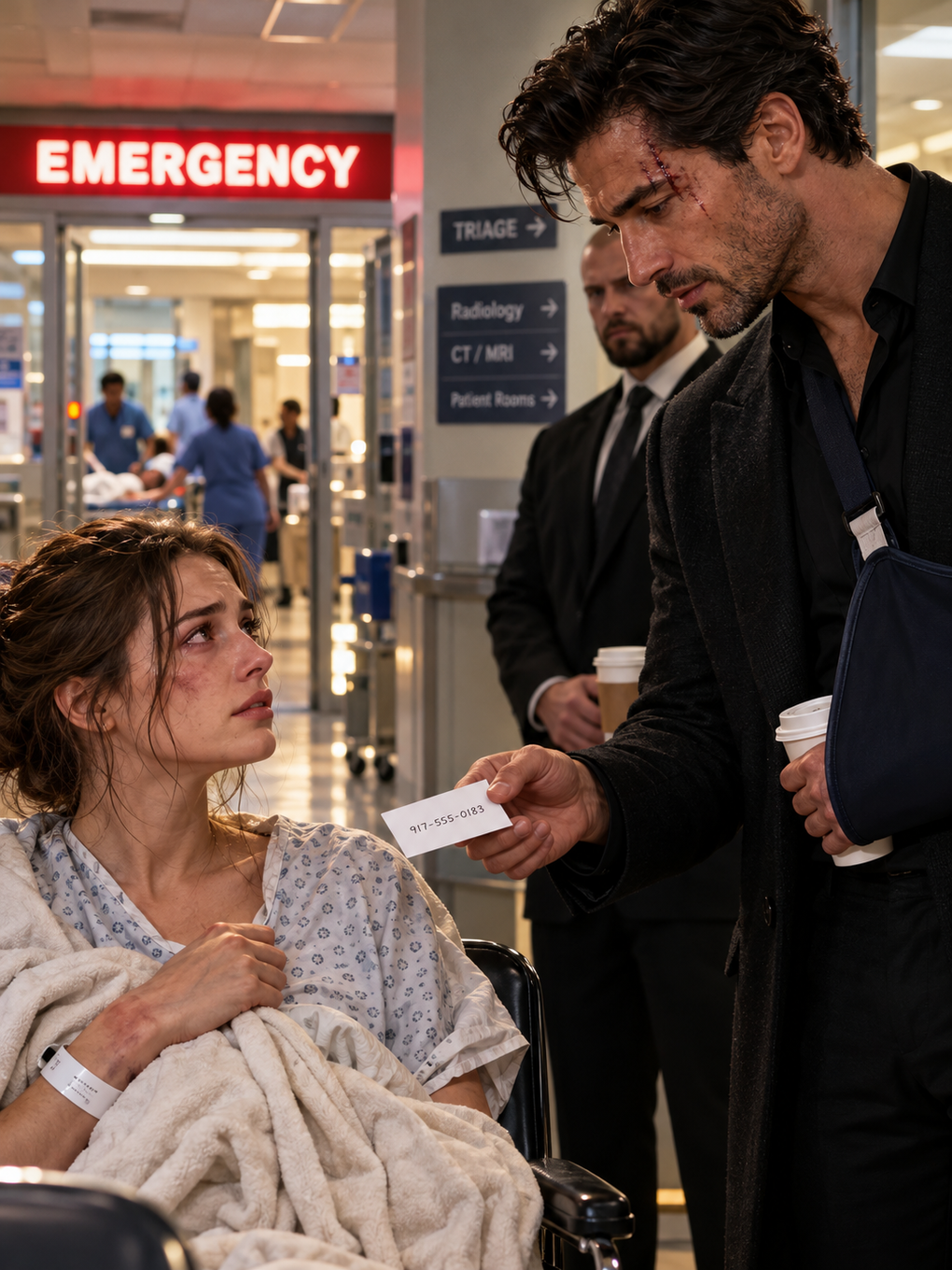 MY BOYFRIEND SENT ME TO THE EMERGENCY ROOM, AND A WOUNDED MAFIA BOSS HANDED ME HIS NUMBER—BUT HIS OFFER OF PROTECTION CAME WITH A QUESTION I COULDN’T ANSWER – Life Story