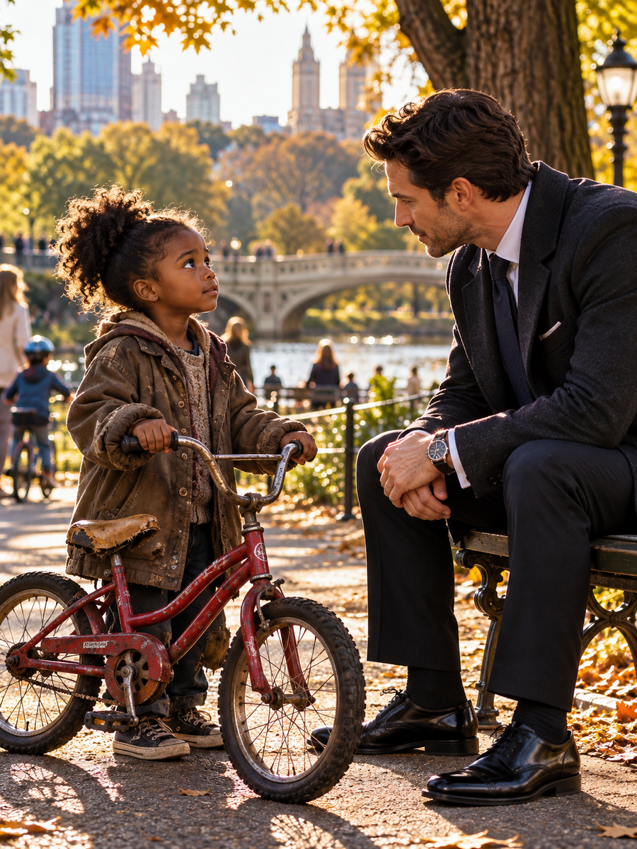 THE FIVE-YEAR-OLD GIRL ASKED A LONELY MILLIONAIRE TO BE HER DAD FOR ONE DAY—BUT THE PLACE SHE CALLED HOME WOULD PUT HIS PROMISE TO THE TEST – Life Story