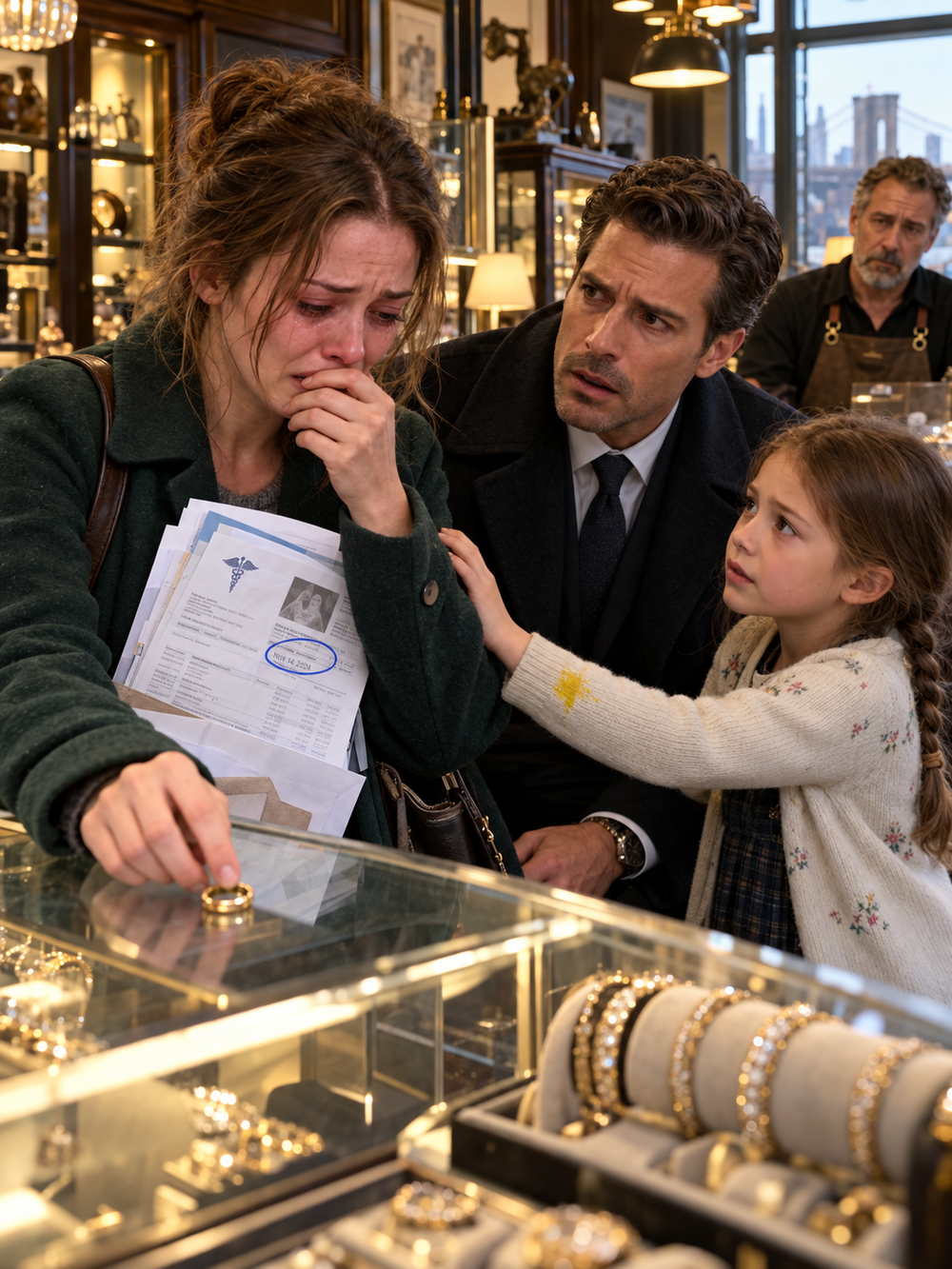 A LITTLE GIRL STOPPED HER FATHER BESIDE A CRYING WOMAN IN A BROOKLYN PAWN SHOP—THEN HE RECOGNIZED THE SISTER-IN-LAW HIS WEALTHY FAMILY HAD ABANDONED YEARS BEFORE – Life Story
