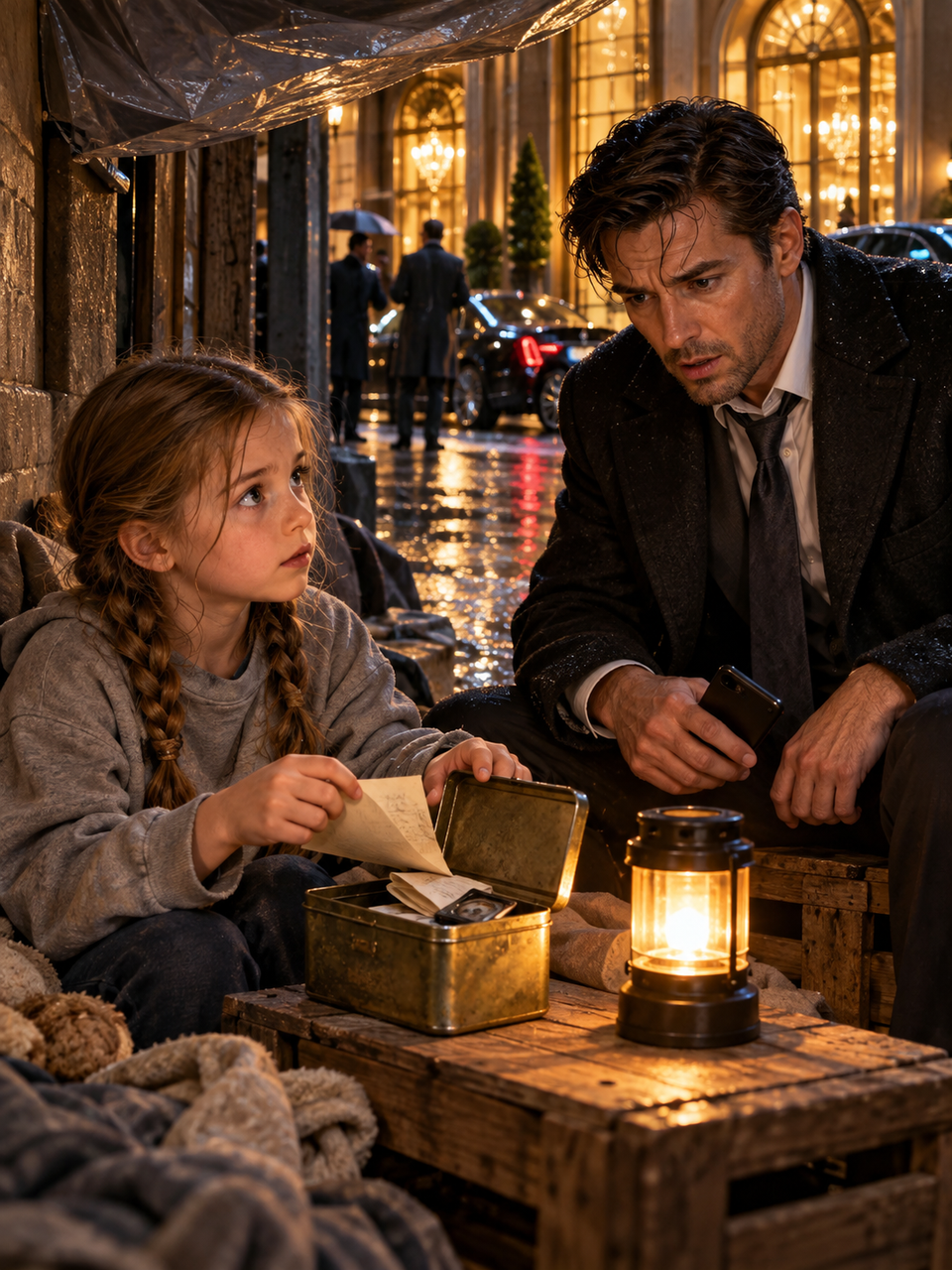A RUINED MILLIONAIRE FLED HIS WIFE’S BETRAYAL AND HID IN A HOMELESS GIRL’S ALLEY SHELTER—THEN SHE REVEALED THE WARNING HE HAD IGNORED BEFORE LOSING EVERYTHING – Life Story