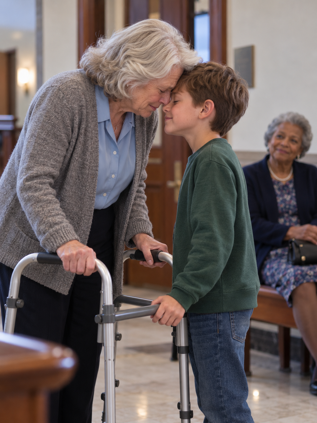 I woke from an eleven-day coma to find my nine-year-old grandson beside my hospital bed