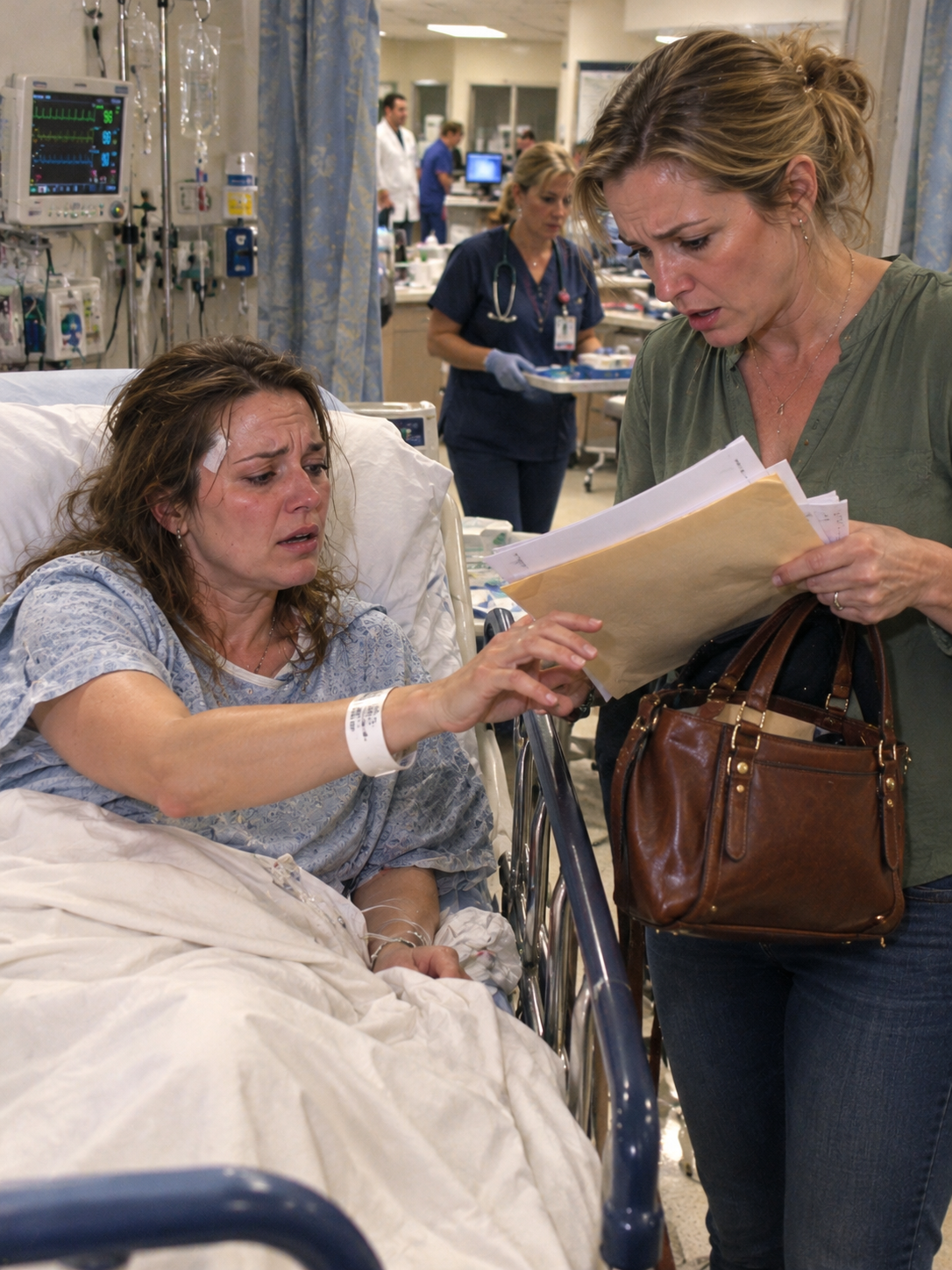 My husband ignored every call I made from the emergency room after a car accident