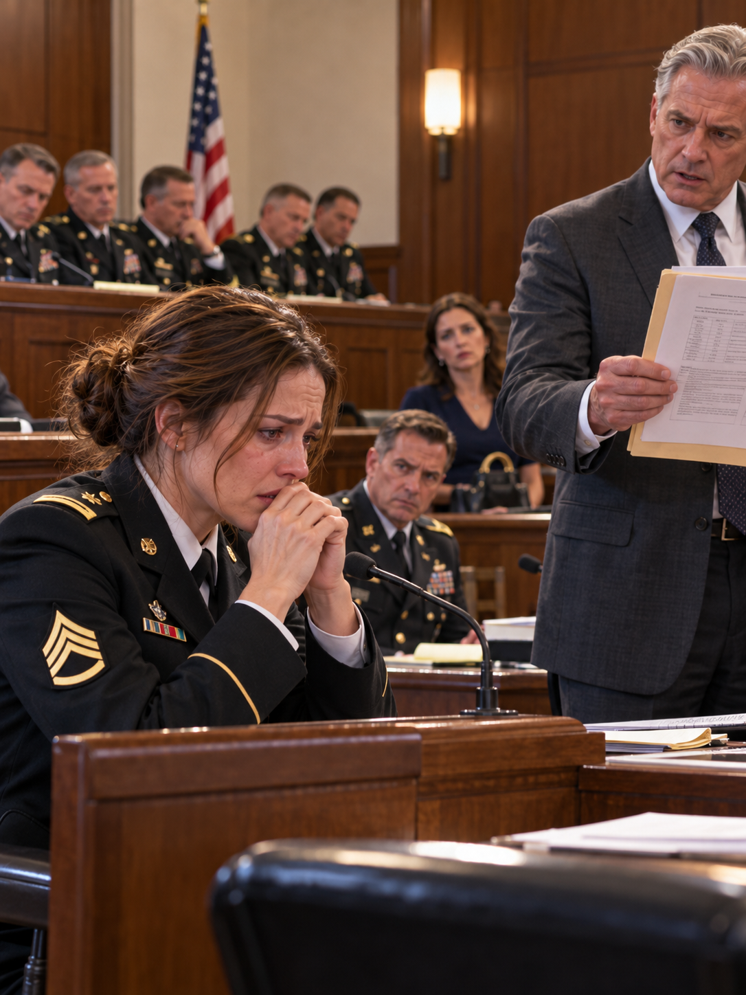 “My client says you were disloyal,” the defense attorney told eight Army officers as he read the disciplinary record that had followed me for three years.